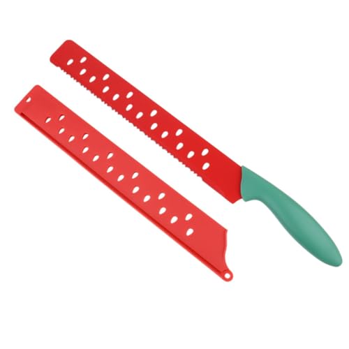 PRETYZOOM Stainless Steel Cake Knife Set Wedding Birthday Party Supplies Multifunctional Baking Tool Perfect for Lettuce Bread Pizza