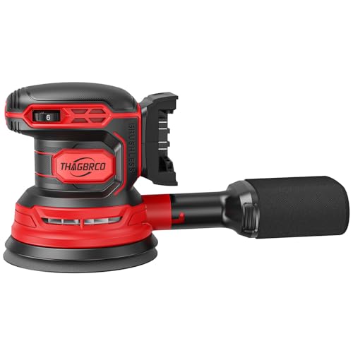 Cordless Orbital Sander Compatible For 18V (No Battery),Electric Orbit Sander