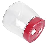 SHINEOFI Tarro de Cristal Sellado Transparente 1000Ml para Almacenar Alimentos y Hacer Encurtidos Botella Multifuncional Válvulas de Escape Dobles Adecuado para Cocina y Conservación