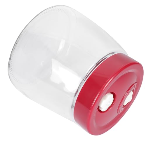 AUTSUPPL Tarro de Vidrio Sellado 1000ml para Almacenar Alimentos y Hacer Encurtidos, Recipiente Transparente Cierre Hermético, Bote de Cristal para Cocina Doméstica