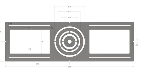 image for Generic 72 Bulk Pack New Construction Mounting Plate Round Hole 3