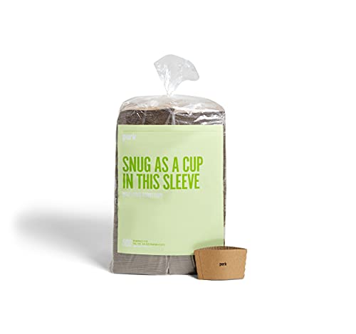 Perk Paper Hot Cup Sleeve, Brown, 500/Pack (PK56227)