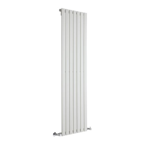 MILANO White Vertical Single Flat Panel Radiator 1600 x 490mm