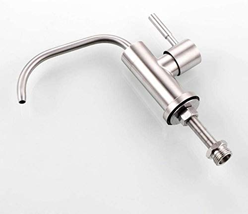 Grifo de Filtro de Agua de ósmosis inversa de Acero Inoxidable para Fregadero de Cocina, purificador de Agua Potable Directa, Grifo de una Sola manija