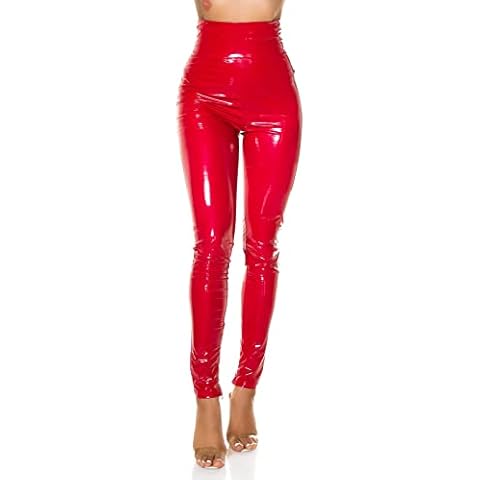Legging Koucla Glossy Rouge L Cover