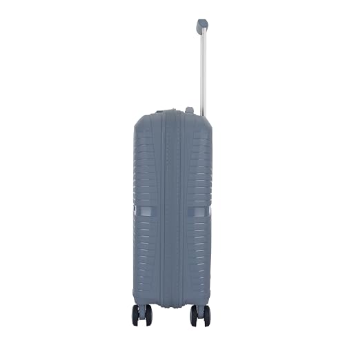 Image of American Tourister AIRCONIC2.0 SP 55 cm Small Cabin Polypropylene (PP) Hard 8 Wheels Spinner Luggage /Suitcase /Trolley Bag for Travel (Gray)