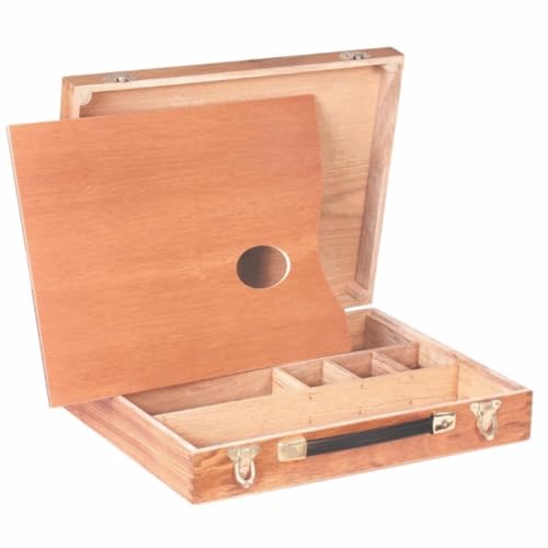 Estojo para Pintura, com Divisões Internas e Alça para Transporte, Trident, 12502