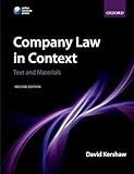 Company Law in Context: Text and Materials: Text and materials