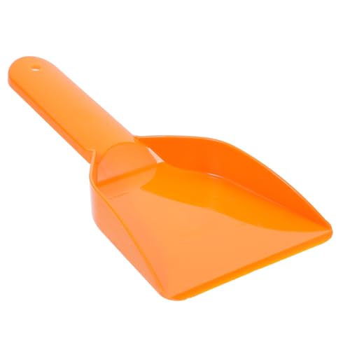 UKCOCO Cuchara para Quitar Hielo Broma raspadores de Hielo del refrigerador Pala para deshielo en congelador raspador de congelador Pala Quita Hielo Herramientas de Cocina páginas Naranja