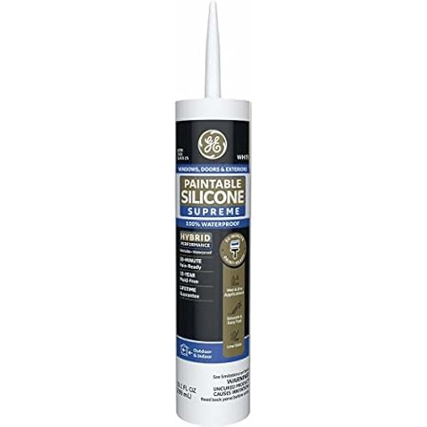 GE Supreme Paintable Silicone Caulk Cover