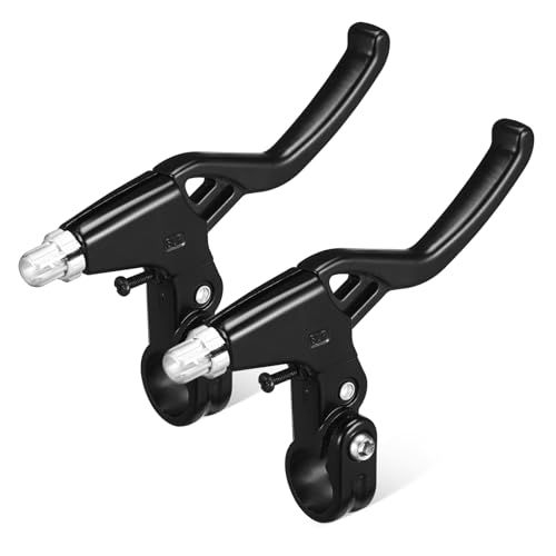 TOBBOMEY Manetas Freno Bicicleta de Aleación de Aluminio Palancas con Muelle Fácil Instalación para Accesorios Bicicleta