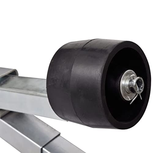 Vidaxl Boat Trailer, Zinc-Coated Steel Boat Trailer With Keel Rollers, Adjustable Boat Trailer Bottom Support Bracket, Boat Trailer Accessory For Boat #TOP3