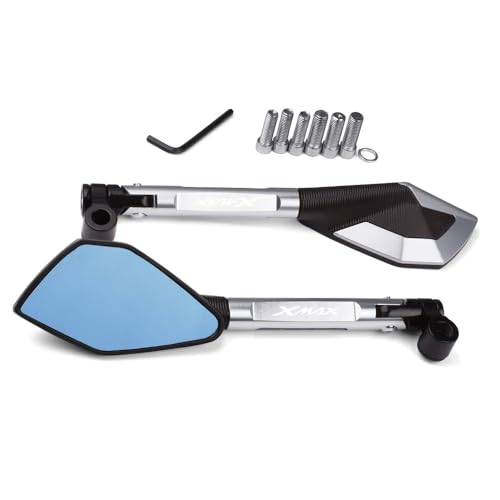 Rétroviseurs moto CNC pour XMAX 300 idéal pour remonter les files en ville