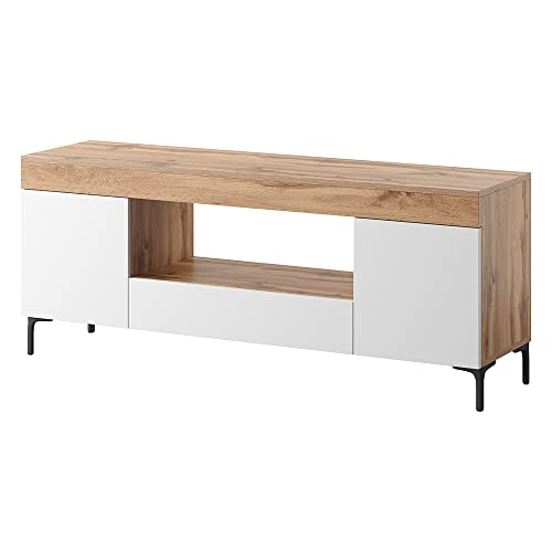 SELSEY Mueble TV salón 137x35.5x58