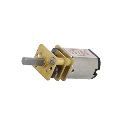 Moteur DC 6V HPCB 75:1 dual-shaft avec transmission haute puissance pour robotique