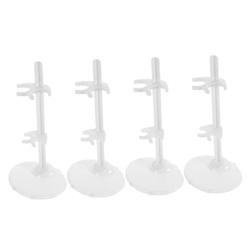 JOINPAYA 4 Pack Doll Stand Stable Doll Figure Display Holder Support for Window Display Decoration Collection