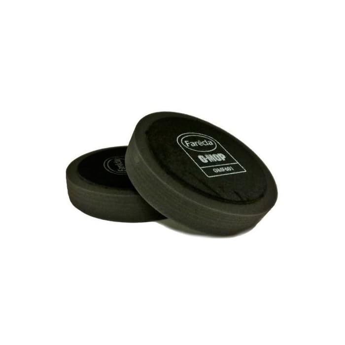 Farecla G Mop Black Finishing Polish Foam GMF601 - Pack of 2 6" 150mm