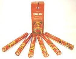 6 Box/Pack 120 Sticks total Darshan Musk Quality Incense Fragrance from India
