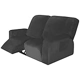 ✔ Diseño: diseño elegante y hermoso, que te da un aspecto diferente de la funda para silla reclinable, una funda para silla reclinable trae una nueva transformación, para todo tu estilo de decoración del hogar, mejora la sensación de lujo.