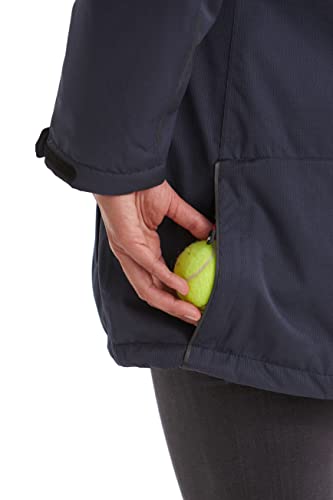 Killtec Damen Parka Funktionsparka mit abzippbarer Kapuze für Hundebesitzer Ostfold WMN PRK B wasserdicht, Winddicht, atmungsaktiv 00814-dunkelnavy 40