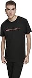 Mister Tee Herren ABC Tee T-Shirt, Black, XXL