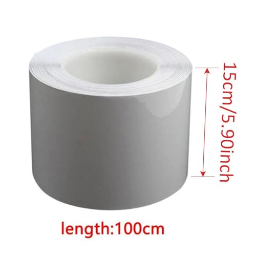 Cinta protectora para bicicleta Baoblaze, 5 rollos, película de poliuretano transparente resistente al agua y al desgaste, 15 x 100 cm por rollo miniatura 6