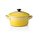 Le Creuset, Mini-Cocotte Ronde, 200 ml, 10 x 5 cm, Céramique, Jaune