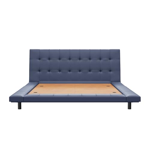 Image of Wakefit Somora Queen Size Non Storage Upholstered Bed