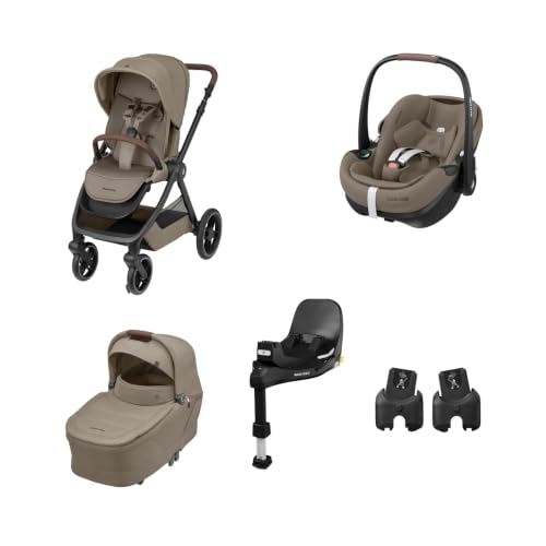 Pack Poussette Naissance Oxford+, Cosi Pebble 360 Pro 2, Embase FamilyFix 360 Pro