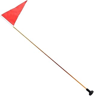 Toddmomy 1 Set Flag Wheelchair Accessories Canoe Safety Flag Boat Flag Biking Accessories Track Mount Kayak Flag Professional Safety Flag Canoe Accessories Multi- Function Safety Flag Major