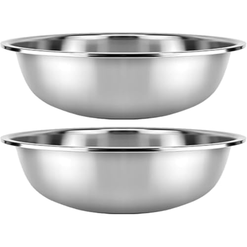 BGERSAL �X�e�����X �{�E�� �~�L�V���O�{�E�� �[�^ ���� �ϔM ���ΑΉ� 2�� ��ؐ� ���ʊ� ���[ �����p �L�b�`���c�[�� (28x28x7.8cm)