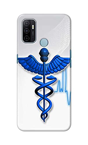 Image of Printed Hard Back Cover Case for Oppo A53 4G | Oppo A53S 4G | Oppo A32 | Oppo A33 2020 Back Cover (Medical Doctor) -1803