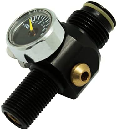 ZCTCL 4500PSI Paintball Air Tank Regulator & Valve Guage- HPA Air Comfortable Fittings 30Mpa Paintball Reg Regulator 7 31kaDl XiKL. AC