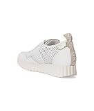  WEEKEND by Pedro Miralles - 16025 Blanco - Zapato Casual de Piel, Deportivo con cuña Baja, sin Cordones, Suela de Goma, para: Mujer Color: Blanco Talla:40