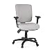 Produktbild hjh OFFICE 702250 Bürostuhl Zenit Base Stoff Hellgrau Drehstuhl ergonomisch, niedrige Rückenlehne & Armlehne verstellbar
