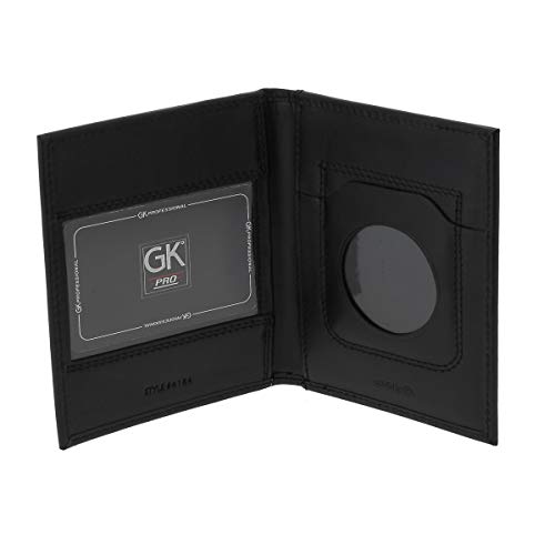 Porte carte 2 volets 4184 - Noir - Gk Pro