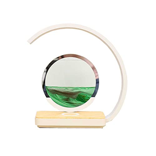 Sand art table lamp LED décorative et relaxante à offrir pour une crémaillère