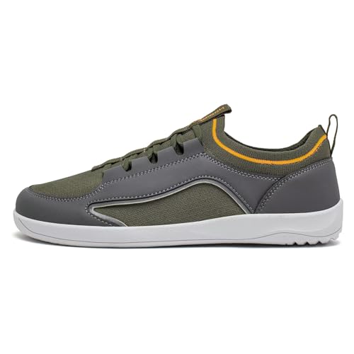 Image of HOBIBEAR Barefoot Minimalist Shoes Womens Mens | Zero Drop | Wide Width Canvas Slip-on Shoes