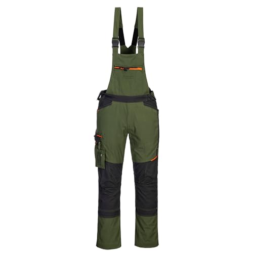 PORTWEST Cotte à bretelles WX3 Vert Olive 3XL - Vêtements de travail