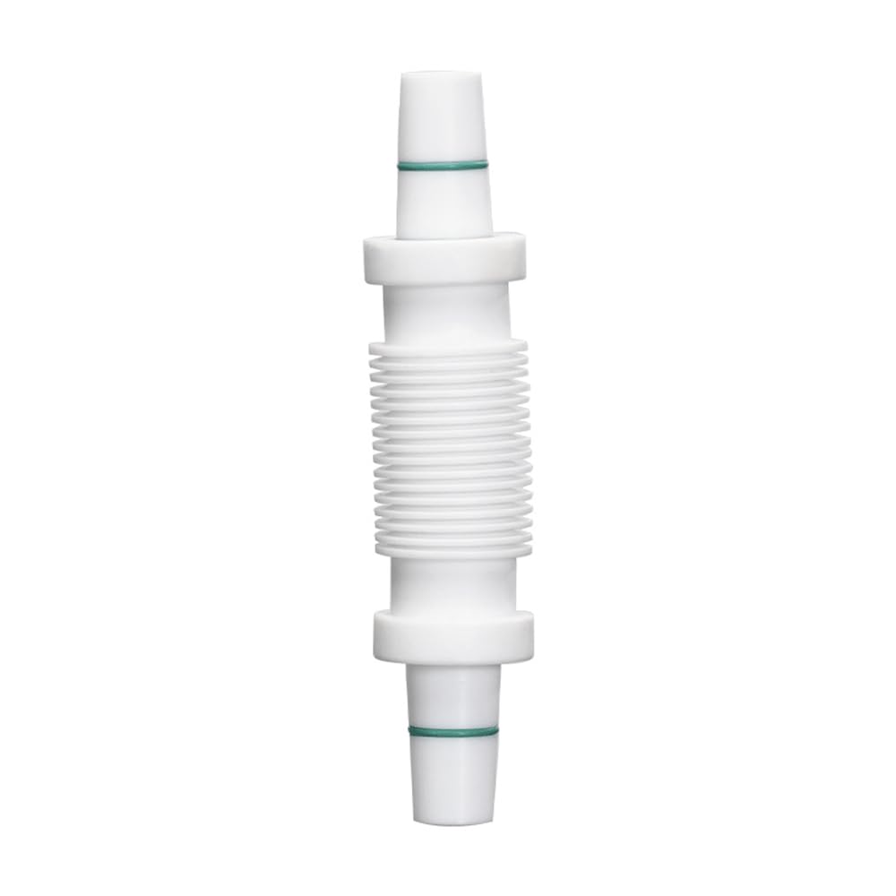 Złącze kołnierzowe PTFE — 2-kierunkowe złącze do szkła laboratoryjnego — dostępne w rozmiarach 24/40, 29/42, 34/45, 45/50 1 szt.(PTFE 45/50 to 45/50-Flange Joint)