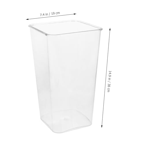 Porte-parapluies étanche en PET transparent avec bac de rétention d'eau - 2