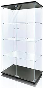 ガラスディスプレイキャビネット(ダイニングルーム家具) 通販 | Amazon