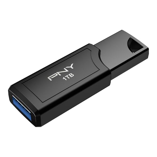 Image of PNY PRO Elite V3 1TB USB 3.2 Gen 2 Flash Drive - Up to 1000MB /s Read, Up to 800MB /s Write, Extreme Performance for Professional Data Storage and Transfers, Premium Metal Design, Type-A Connector