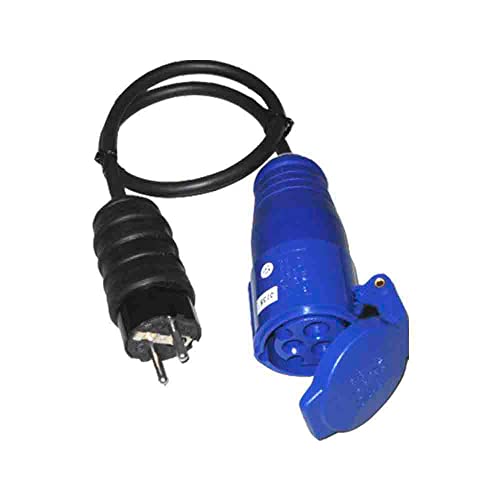 Cetac Air Base + Kabel + T/TL Stecker, 16 A, Cetac Air Base IP44, Blau, 250 V