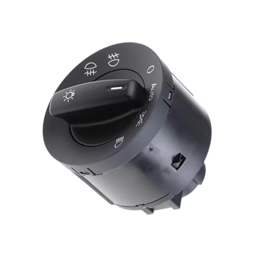 Interruptor de faro 10 pines para VW Rabbit V 1K1 con regulador de luces 5ND941431B