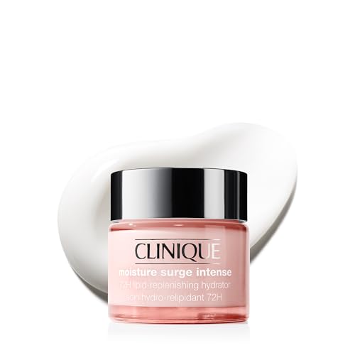 Clinique Moisture Surge Intense 72H Lipid-Replenishing Hydrator Face Moisturizer With Aloe Water + Cica | Hydrating + Moisturizing 2.5 Fl Oz