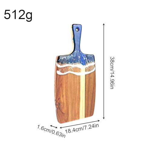 Planche à découper en bois durable et plateau double hygiénique - 7