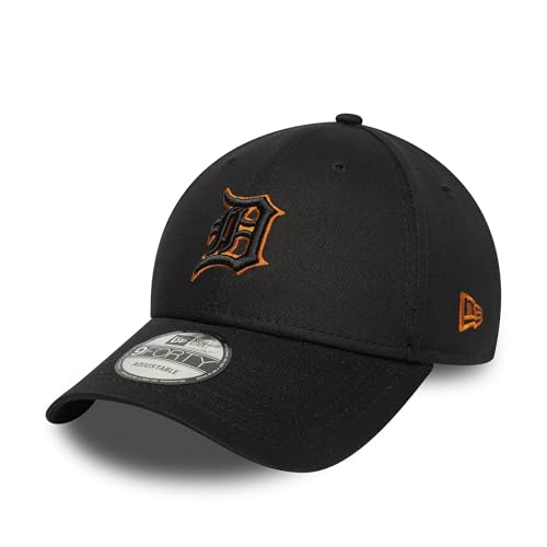 New Era Detroit Tigers MLB Team Outline 9Forty Cap Schwarz Orange - One-Size
