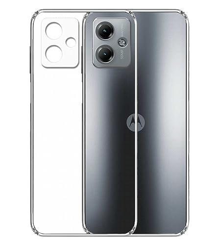 Image of Soft Silicone TPU Back Cover Compatible with Motorola Moto G14 / Motorola G14