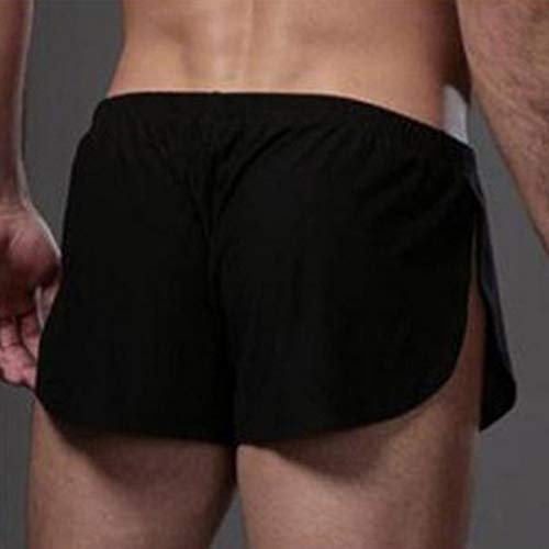 Hawyet Mesh Boxer Briefs for Men Side Split See Through Underwear Sexy Shorts Trunks Style Underpants4